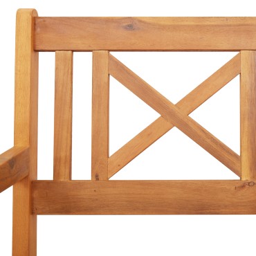 vidaXL Καρέκλες Κήπου 2 τεμ. 56x56x90cm Μασίφ Ξύλο Ακακίας