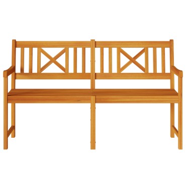 vidaXL Πάγκος Κήπου 150x55.5x90cm Μασίφ Ξύλο Ακακίας