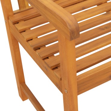 vidaXL Πάγκος Κήπου 150x55.5x90cm Μασίφ Ξύλο Ακακίας