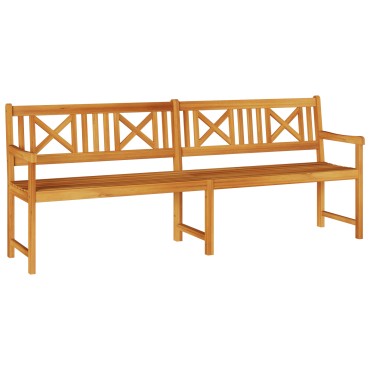 vidaXL Παγκάκι Κήπου 220x56x90cm Μασίφ ξύλο ακακίας 1 τεμ.