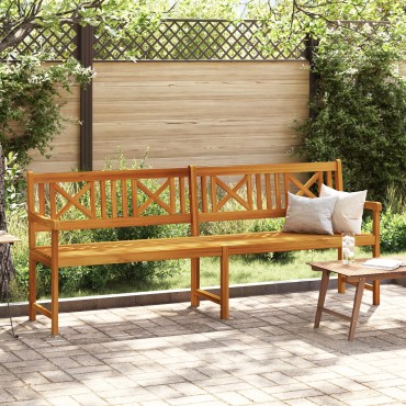 vidaXL Παγκάκι Κήπου 220x56x90cm Μασίφ ξύλο ακακίας 1 τεμ.