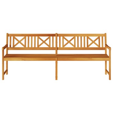 vidaXL Παγκάκι Κήπου 220x56x90cm Μασίφ ξύλο ακακίας 1 τεμ.