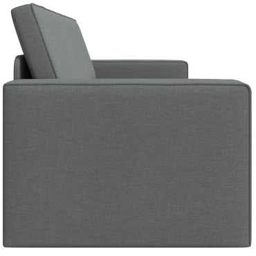 vidaXL Κρεβάτι καναπές Σκούρο Γκρι 245x78x77cm ύφασμα