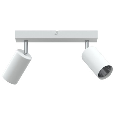 vidaXL Φωτιστικό Οροφής 2 Way Adjustable White GU10