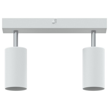 vidaXL Φωτιστικό Οροφής 2 Way Adjustable White GU10
