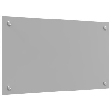 vidaXL Φωτιστικό Πίσω Θερμικό Γκρι 70x40x0,6 εκ Σκληρυμένο Γυαλί