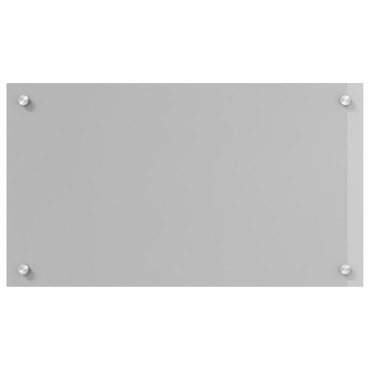vidaXL Φωτιστικό Πίσω Θερμικό Γκρι 70x40x0,6 εκ Σκληρυμένο Γυαλί
