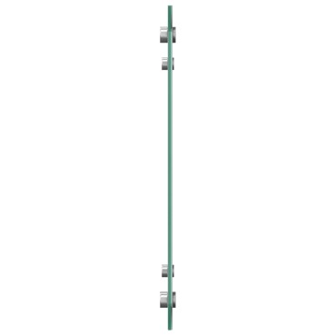 vidaXL Φωτιστικό Πίσω Θερμικό Γκρι 70x40x0,6 εκ Σκληρυμένο Γυαλί