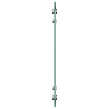 vidaXL Φωτιστικό Πίσω Θερμικό Γκρι 70x40x0,6 εκ Σκληρυμένο Γυαλί