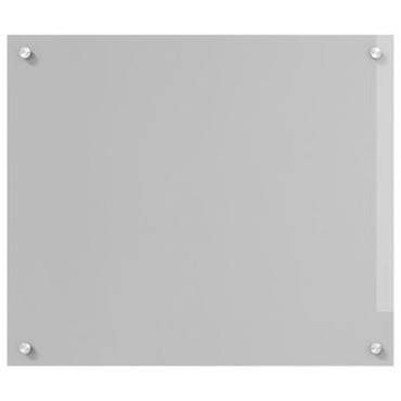 VidaXL Φωτιστικό κουζίνας Ανοιχτό Γκρι 70x60x0,6 εκ. Σκληρυμένο Γυαλί