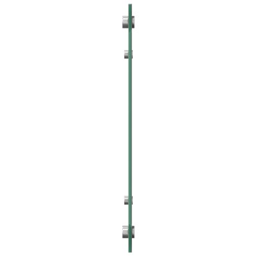 vidaXL Πλακάκι Κουζίνας Ανοιχτό Γκρι 100x40x0,6 εκ. Σκληρυμένο Γυαλί