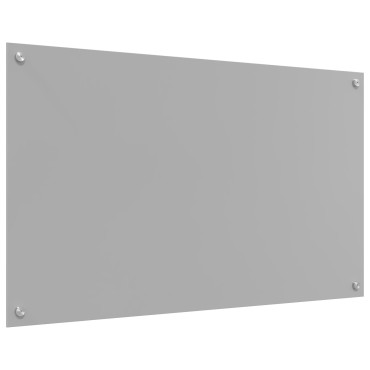 vidaXL Φωτιστικό Πίσω Παχύ σε Ανοιχτό Γκρι 100x60x0,6 εκ από Σκληρυμένο Γυαλί