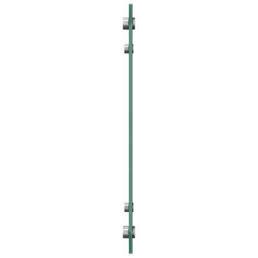 vidaXL Κουζίνα Πλακάκι Σκοινί Σκούρο Γκρι 70x40x0,6 εκ. Σκληρυμένο Γυαλί