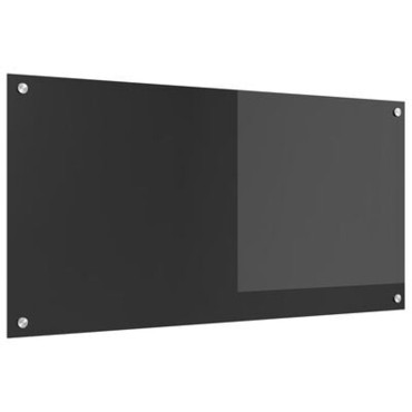 vidaXL Κουζινοπίνακας Σκούρο Γκρι 100x50x0,6 εκ. Σκληρυμένο Γυαλί