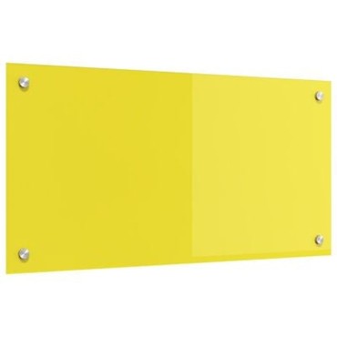 Κουζίνα vidaXL Πλακάκι Κίτρινο 80x40x0,6 εκ. Θερμαινόμενο Γυαλί