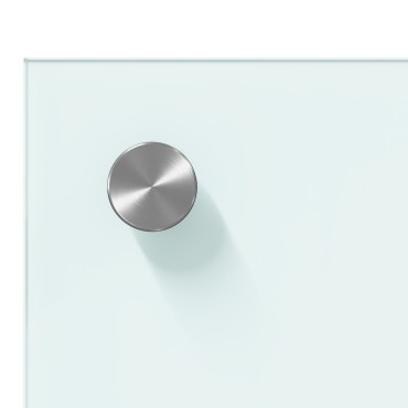 vidaXL Λευκή Πλάκα Κουζίνας 110x60x0,6 εκ. από Θραυστό Γυαλί