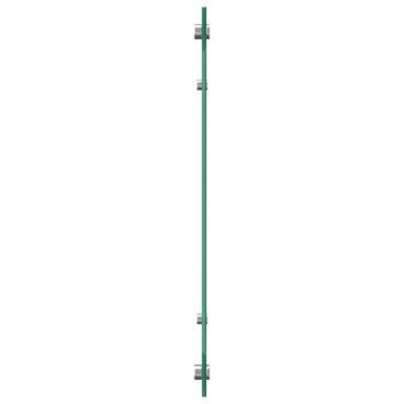 vidaXL Κουζινοκάγκελο Διάφανο 110x40x0.6 εκ Σκληρυμένο Γυαλί