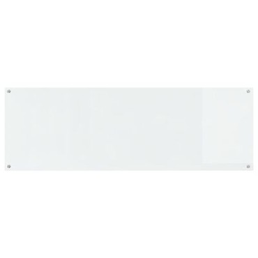 vidaXL Πλακάκι Κουζίνας Διαφανές 120x40x0,6 εκ. Θερμάνθικτο Γυαλί