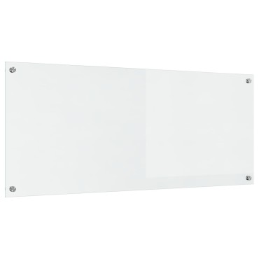 vidaXL Διαφανές Πλαίσιο Κουζίνας 120x50x0,6 εκ από Γυάλα