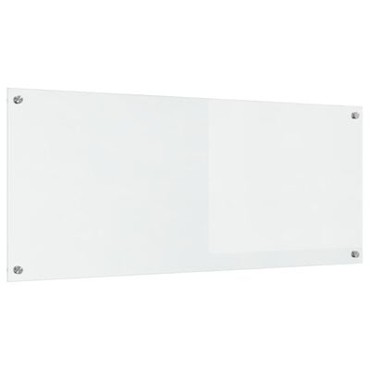 vidaXL Διαφανές Πλαίσιο Κουζίνας 120x50x0,6 εκ από Γυάλα