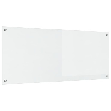 vidaXL Διαφανές Πλαίσιο Κουζίνας 120x50x0,6 εκ από Γυάλα