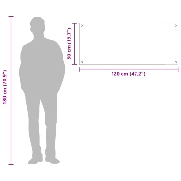 vidaXL Πλάτη κουζίνας Μαύρο 120 x 50 cm σκληρυμένο γυαλί