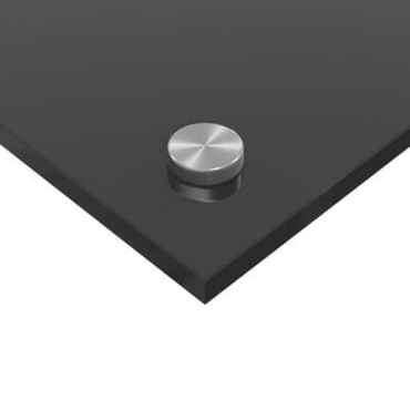 vidaXL Πλακάκι Κουζίνας Σκούρο Γκρι 110x40x0,6 εκ από Γυαλί Ανθεκτικό στη Θερμότητα