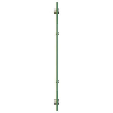 vidaXL Κουζίνα Πλάτη Κίτρινη 110x40x0,6 εκ από Γυαλί Αντισκωπής
