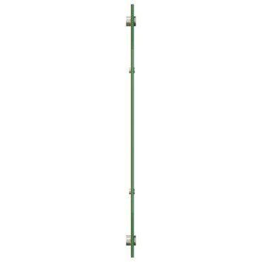 vidaXL Κουζίνα Πίσω Παραθυρόφυλλο Κίτρινο 120x50x0,6 εκ. Θερμαινόμενο Γυαλί
