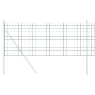 vidaXL Euro Φράχτης Πράσινος 0.4x50 μ Χάλυβας 5000x0.2x40cm