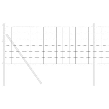 vidaXL Γκρι Φράχτης Σιδηρού 0.4x10 μ 1000x0.2x40cm