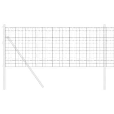 vidaXL Ευρωπαϊκό Φράχτη Γκρι 0.4x50 μ Σίδερο 5000x0.2x40cm