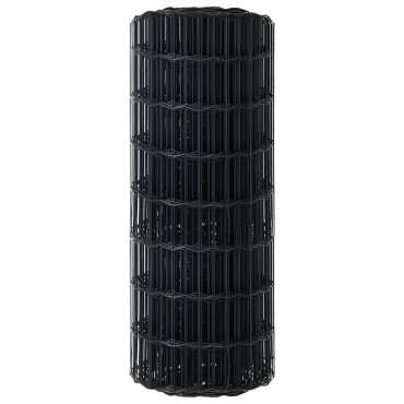 vidaXL Ευρωπαϊκός Φράκτης Γκρι 0.4x50 μ Σίδηρος 5000x0.2x40cm
