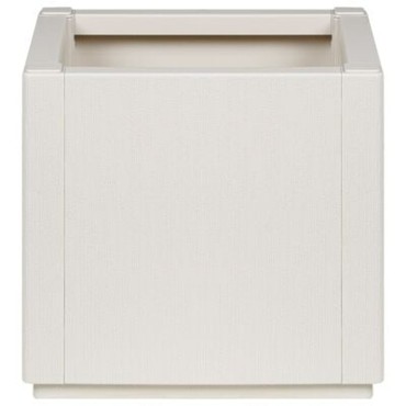 vidaXL Γλάστρα Κήπου Λευκή 36x36x35 εκ. PP