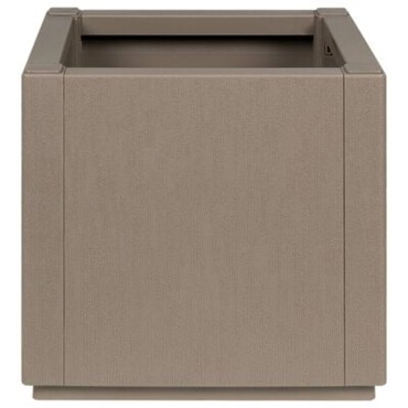 vidaXL Γλάστρα Κήπου Καφέ 36x36x35 εκ PP