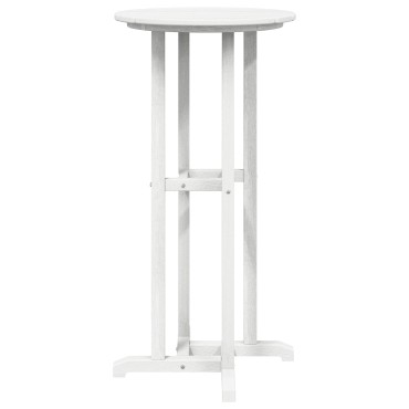 vidaXL Τραπέζι Μπαρ Λευκό 55x55x107cm 1 τεμ.