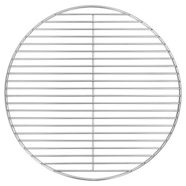 vidaXL BBQ Grill Grate Silver Ø43 εκ Ανοξείδωτο Χάλυβα