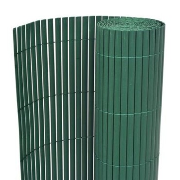 vidaXL Κήπος Φράκτης Διπλής Όψης Πράσινο 1,5x3 μ PVC 150x300cm