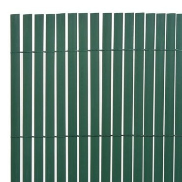 vidaXL Κήπος Φράκτης Διπλής Όψης Πράσινο 1,5x3 μ PVC 150x300cm
