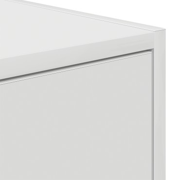vidaXL Ντουλάπι Τηλεόρασης Λευκό 100x31x25,5cm Επεξεργασμένο Ξύλο