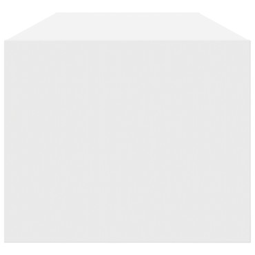vidaXL Ντουλάπι Τηλεόρασης Λευκό 100x31x25,5cm Επεξεργασμένο Ξύλο