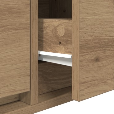 vidaXL Έπιπλο τηλεόρασης Artisan Oak 100x31x25,5cm Επεξεργασμένο ξύλο