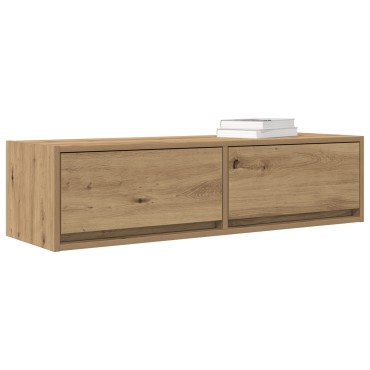 vidaXL Έπιπλο τηλεόρασης Artisan Oak 100x31x25,5cm Επεξεργασμένο ξύλο