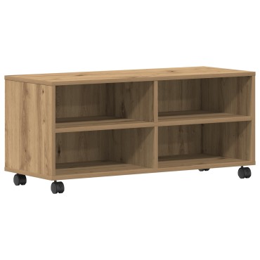 vidaXL Κονσόλα Τηλεόρασης Artisan Oak 90x35x35cm Επεξεργασμένου Ξύλου