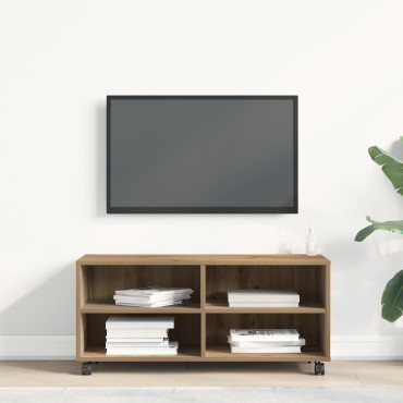 vidaXL Κονσόλα Τηλεόρασης Artisan Oak 90x35x35cm Επεξεργασμένου Ξύλου