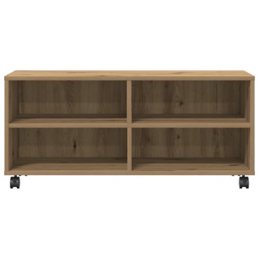 vidaXL Κονσόλα Τηλεόρασης Artisan Oak 90x35x35cm Επεξεργασμένου Ξύλου