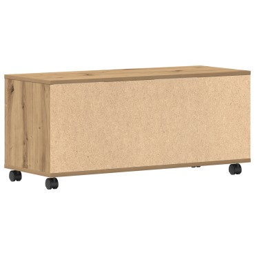 vidaXL Κονσόλα Τηλεόρασης Artisan Oak 90x35x35cm Επεξεργασμένου Ξύλου