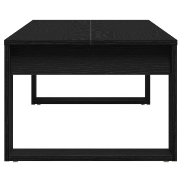 vidaXL Καφέ Τραπεζάκι Μαύρο Δρυς 102x50x35cm Ξύλο Επεξεργασμένο