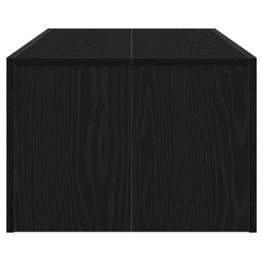 vidaXL Τραπεζάκι Καφέ Μαύρο Δρυς 102x50x35cm Επεξεργασμένο Ξύλο 1 τεμ.