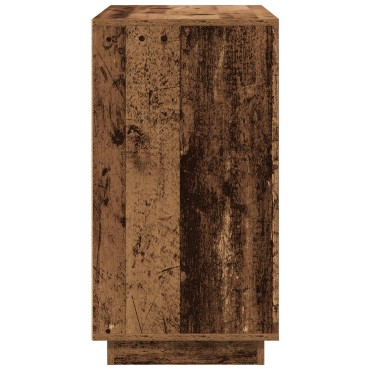 vidaXL Μπουφές Παλαιό Ξύλο 80x34x75cm Μηχανολογημένο Ξύλο 1 τεμ.